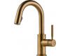Brizo 63920LF-BZ Solna Brilliance Brushed Bronze Single Handle Pull-Down Bar/Prep Faucet