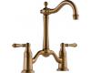 Brizo 62636LF-BZ Tresa Brilliance Brushed Bronze Two Handle Bar/Prep Bridge Faucet