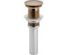 Brizo RP52488BZ Modern Brilliance Brushed Bronze Push Button Pop-Up without Overflow