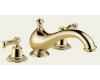 Brizo 6711-BBLHP Williamsburg Classic Brilliance Brass Roman Tub Faucet