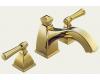 Brizo 6740-BB Vesi Curve Brilliance Brass Roman Tub Faucet