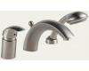 Brizo Riviera 6715815-BN Brushed Nickel Roman Tub Faucet with Hand Shower