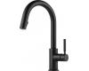 Brizo 63020LF-BL Solna Matte Black Single Handle Pull-Down Kitchen Faucet