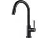 Brizo 64020LF-BL Solna Matte Black Single Handle Single Hole Pull-Down Kitchen Faucet with Smarttouch