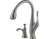Brizo Belo 63352-SS Brilliance Stainless Kitchen Pull Down Faucet with Soap Dispenser