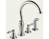 Brizo 62301-SSLHP Stratford Classic Brilliance Stainless Two Handle Kitchen Faucet