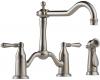 Brizo 62536LF-SS Tresa Brilliance Stainless Two Handle Kitchen Bridge Faucet with Spray