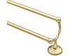 Creative Specialties by Moen Brighton 322PB Polished Brass 24" Double Towel Bar
