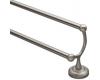 Creative Specialties by Moen Brighton 322PW Pewter 24" Double Towel Bar
