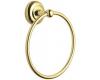Creative Specialties by Moen Brighton 386PB Polished Brass Towel Ring