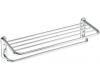 Creative Specialties by Moen Commercial 5205-610 Chrome Towel Bar With Shelf