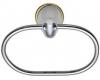 Creative Specialties by Moen Villeta Y3686CP Chrome / Polished Brass Towel Ring
