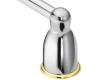 Creative Specialties by Moen Mason YB8000CP Chrome / Polished Brass Mounting Posts