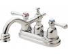 Danze D301057PNV Opulence Polished Nickel Two Lever Handle Centerset Faucet
