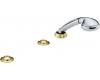 Delta 2715-CBLHP Chrome/Brass Roman Tub Faucet