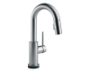 Delta 9959T-AR-DST Trinsic Arctic Stainless Single Handle Pull-Down Bar/Prep Faucet Featuring Touch2O Technology