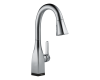 Delta 9983T-AR-DST Mateo Arctic Stainless Single Handle Pull-Down Bar / Prep Faucet with Touch2O Technology