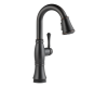 Delta 9997T-RB-DST Cassidy Venetian Bronze Single Handle Pull-Down Bar/Prep Faucet With Touch2O Technology