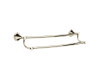 Delta 79725-PN Cassidy Brilliance Polished Nickel 24'' Double Towel Bar