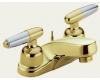 Delta 2521-PBLHP Classic Brilliance Polished Brass Centerset Bath Faucet