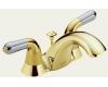 Delta 2530-PBLHP Innovations Brilliance Polished Brass Centerset Bath Faucet
