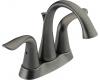 Delta 2538-PTMPU Lahara Aged Pewter Two Handle Centerset Lavatory Faucet