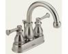 Delta 2569-SSLHP Orleans Brilliance Stainless Centerset Bath Faucet