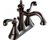 Delta 25925LF-RB Vessona Venetian Bronze Two Handle Centerset Lavatory Faucet