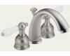 Delta 4530-SSLHP Innovations Brilliance Stainless Mini-Widespread Bath Faucet