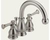 Delta 4569-SSLHP Orleans Brilliance Stainless Mini-Widespread Bath Faucet