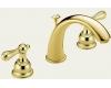 Delta CSpout 3583-PBLHP Brilliance Polished Brass Widespread Bath Faucet