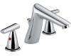 Delta 3582 Rhythm Chrome Two Handle Widespread Lavatory Faucet