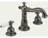 Delta Victorian 3555-PTLHP Aged Pewter Widespread Bath Faucet