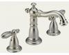 Delta 3555SS-216SS Victorian Brilliance Stainless Widespread Bath Faucet