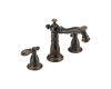 Delta 3555LFRB-216RB Victorian Venetian Bronze Two Handle Widespread Lavatory Faucet