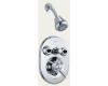 Delta T18230 Innovations Chrome Monitor Scald-Guard Jetted Shower System