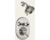 Delta Victorian T18255-SS Brilliance Stainless Monitor Scald-Guard Jetted Shower System