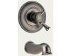Delta T17140-PT Lockwood Aged Pewter Monitor Scald-Guard Tub Trim with Volume Control
