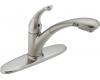 Delta 470-SSWE-DST Signature Brilliance Stainless Single Handle Pull-Out Kitchen Faucet