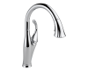 Delta 9192-DST Addison Chrome Single Handle Pull-Down Kitchen Faucet