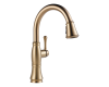 Delta 9197-CZ-DST Cassidy Champagne Bronze Single Handle Pull Down Kitchen Faucet