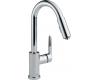 Delta Grail 985LF Chrome Single Handle Pull-Down Kitchen Faucet