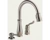 Delta 978-SSSD-DST Leland Stainless Diamond Seal Technology Kitchen Pull Down with Soap Dispenser