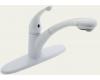 Delta Signature 470-WH White Pull-Out Kitchen Faucet