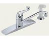 Delta 400-WFTP Tract Pack Chrome Single Handle Kitchen Faucet