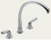 Delta 2274-LHP Waterfall Chrome Two Handle Kitchen Faucet