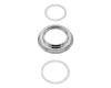 Delta RP26146 Innovations Chrome Handle Base, Gasket, and Snap Ring