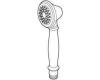 Delta RP46680PB Polished Brass Single Function Hand Piece Traditional Hand Shower