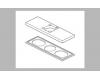 Delta RP78358SS Stainless Part - Escutcheon And Gasket - 3 Hole