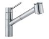 Franke FF-2000 Twin Chrome Single Handle Pull Out Kitchen Faucet